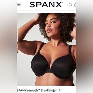 SPANX Brallelujah NWT 34C black bra